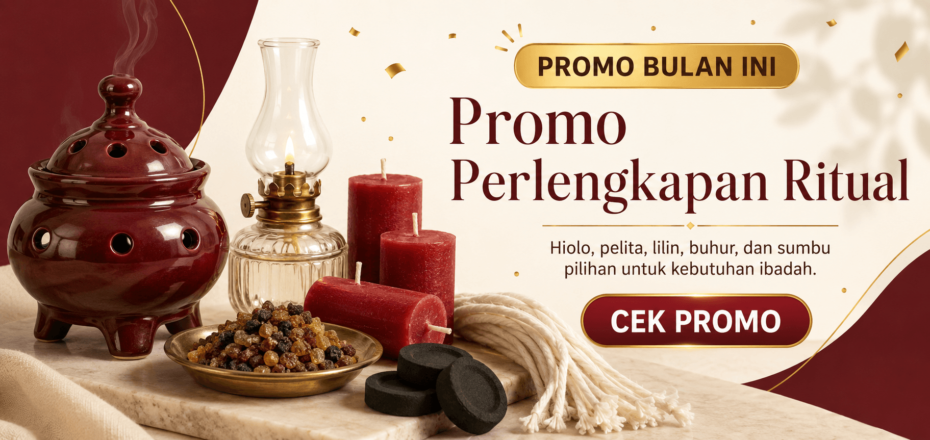 Promo Perlengkapan Ritual