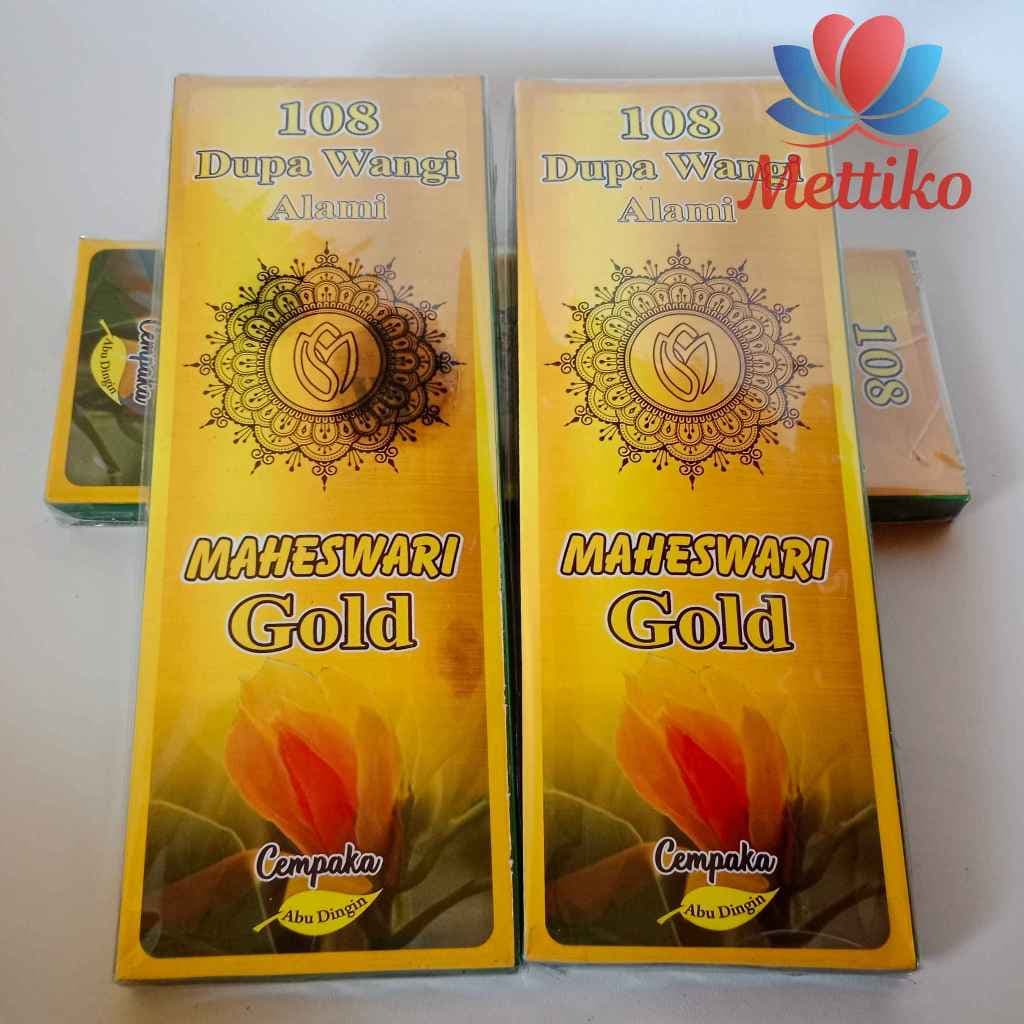 Dupa / Hio Wangi Alami Maheswari Gold Cempaka Isi 108 Sticks