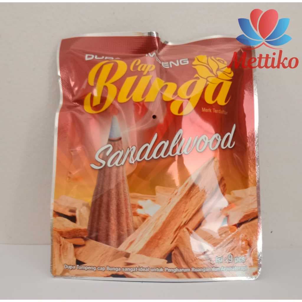 Dupa Tumpeng Cap Bunga Aroma Sandalwood
