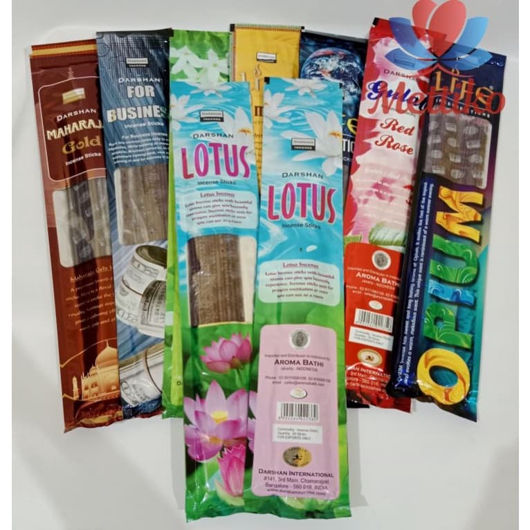 Dupa / Hio India Darshan Lotus Isi 50 Sticks